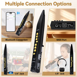 Sarbacane <span class=keywords><strong>électrique</strong></span> miniature saxophone électronique flûte instrument à vent numérique - Product Image 4