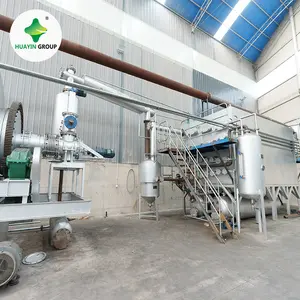 Economic type small plastic pyrolysis machine scrap plastic refining pyrolysis plant