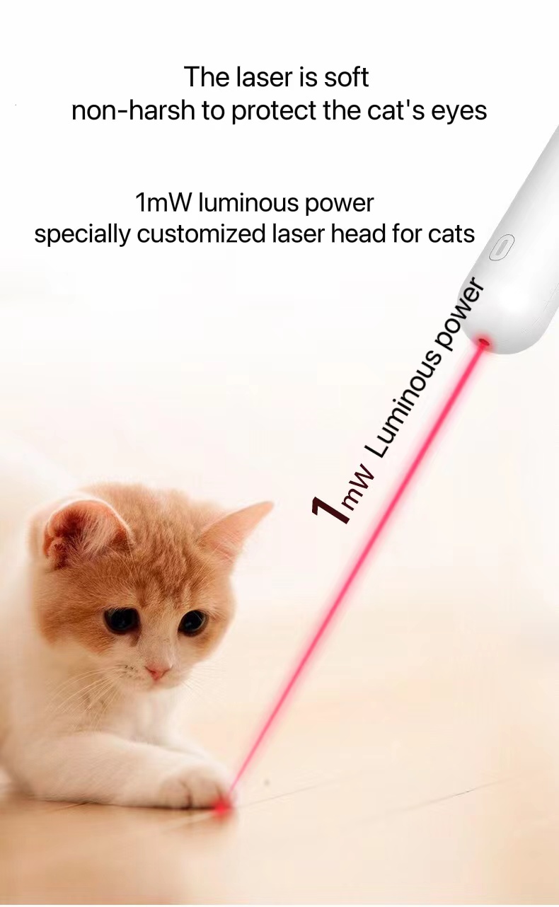 Wholesale Nice Quality Interactive Interesting Funny Cat Teaser Stick Laser Toy Led Laser Pets Toys For Pet Cat