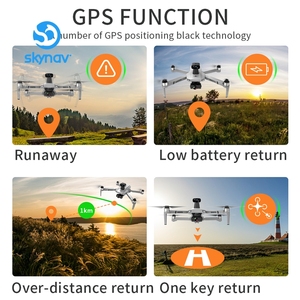 <span class=keywords><strong>KF102</strong></span> MAX Télécommande GPS 800M Double Caméra <span class=keywords><strong>4K</strong></span> à Flux Optique Stabilisateur EIS à 3 Axes Transmission 5G - Product Image 5