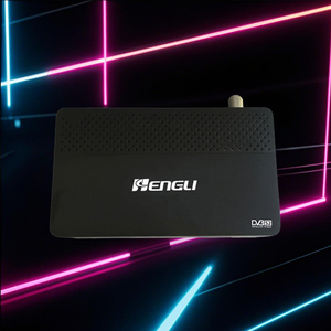 HD kỹ thuật số vệ tinh TV <span class=keywords><strong>Receiver</strong></span> DVB-S2 Set-Top Box vật liệu nhựa phần mềm cập nhật Bộ giải mã - Product Image 6