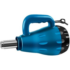 ปืนเป่าลมร้อนอุณหภูมิสูง 1800 วัตต์ ระดับอุตสาหกรรม ปรับอุณหภูมิได้ สำหรับงานแปรรูปหินและอบแห้งรถยนต์ - Product Image 1