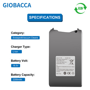 Batterie de remplacement pour aspirateur Haier HZ-T18RG16S, accessoires, batteries portables rechargeables - Product Image 2