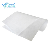 Matériaux bruts pour filtre à air HEPA H11 H12 H13 H14, papier HEPA en fibre de verre