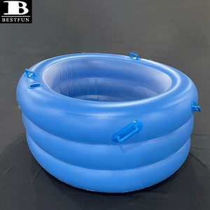 Piscina de parto inflable azul de PVC K80 engrosada con asas <span class=keywords><strong>para</strong></span> mujeres <span class=keywords><strong>embarazadas</strong></span>, bañera de parto de agua portátil duradera - Product Image 5