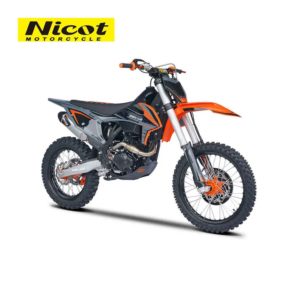 Promocional alta qualidade off-road motocicleta de corrida 250cc gasolina