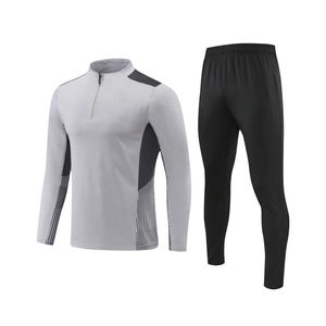 Setelan Klub Sepak Bola Spanyol Desain Baru Grosir Jaket Sepak Bola Lengan Panjang Argentina Jaket Latihan Sepak Bola - Product Image 2