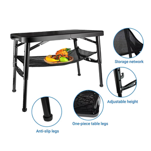 Gran oferta, <span class=keywords><strong>mesa</strong></span> de <span class=keywords><strong>playa</strong></span> <span class=keywords><strong>pequeña</strong></span> plegable <span class=keywords><strong>para</strong></span> acampar al aire libre, senderismo y pesca, <span class=keywords><strong>mesa</strong></span> de plástico <span class=keywords><strong>para</strong></span> café y té de fácil apertura - Product Image 2