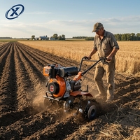 Moteur diesel 192F de 12 CV de puissance maximale, 500 cm³, refroidi par air, 4 temps, pour motoculteur et cultivateur de terrains bruts de modèle 150 à usage intensif
