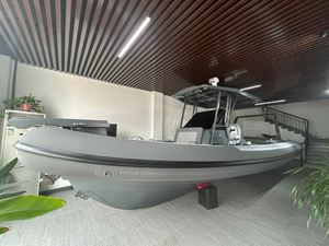 Bote Inflable Semirrígido de Aluminio para 16 Personas, 28.2 pies, Achilles Hypalon con Cabina de Techo Rígido, Lujoso para Patrullaje, de China, MOQ Bajo - Product Image 3
