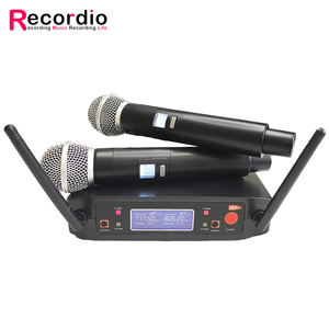 Microfono Wireless GAW-240 Recordio a 2 Canali UHF Professionale Portatile per Feste e Conferenze - Product Image 2