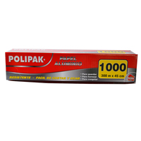 Boîte d'emballage alimentaire en aluminium, rouleaux de papier aluminium, 300 mètres, bobine de papier aluminium