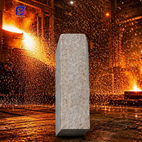 Brique réfractaire en andulite, bloc de brique ignifuge découpable, pour four à haute température, acier, verre, ciment, vente en gros OEM