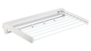 SoYoung Nuevo Tendedero <span class=keywords><strong>de</strong></span> <span class=keywords><strong>Ropa</strong></span> Portátil <span class=keywords><strong>de</strong></span> Aluminio con 7 Varillas y 4 Ganchos, Tendedero <span class=keywords><strong>de</strong></span> Pared para Baño o Interiores - Product Image 3