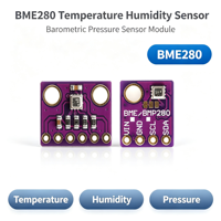 Módulo de Sensor de Presión Barométrica, Humedad y Temperatura Digital de Alta Precisión BME280, 3.3V 5V I2C SPI para Arduino