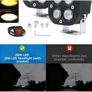ไฟหน้าจักรยาน LED 60V 48V ไฟแบตเตอรี่กันน้ำ ระบายความร้อน ไฟเลี้ยว ไฟท้าย อุปกรณ์เสริม - Product Image 4