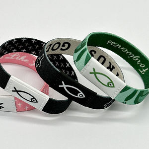 Factory NFC Bracelet RFID Wristband with Inspirational Bible Verse 13.56MHz Daily Scripture Reminder <b>Access</b> <b>Control</b> <b>Cards</b> - Product Image 1