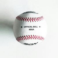 Balle de baseball professionnelle en cuir de vache de 9 pouces 5oz de haute qualité pour le jeu ou l'entraînement