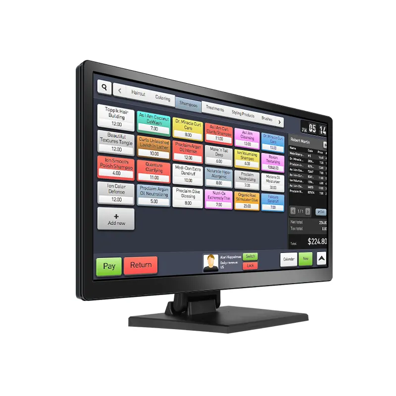 Touchscreen Monitors 7 10 10.1 12 15 17 18.5 19 21.5 27 Inch Computer Pos Pc Tft Lcd Display Capacitive Touch Screen Monitor