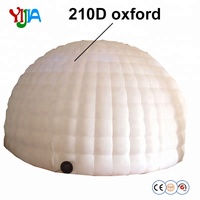 Tente gonflable Igloo, dôme, Camping en plein air, Portable, prix d'usine, personnalisé