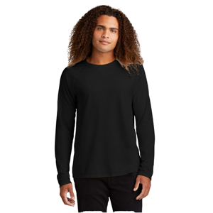 เสื้อยืดแขนยาวผ้าเจอร์ซีย์คอตตอน 100% สำหรับผู้หญิงและผู้ชาย ใส่สบาย ระบายอากาศดี เหมาะสำหรับฤดูร้อน รับสกรีนลายตามสั่ง ขายส่ง - Product Image 3