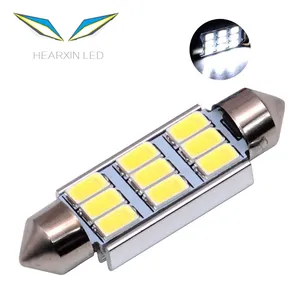 12V Car Dome Lamp Festoon 5630 9SMD 31 mm 36mm 39mm 41mm LED Light Canbus Interior Dome Bulb