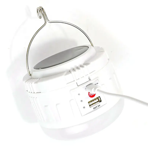 <span class=keywords><strong>Cuatro</strong></span> modos de iluminación Atenuación Lámpara solar colgante portátil Camping USB Batería de litio reemplazable solar Led Luz de emergencia - Product Image 2