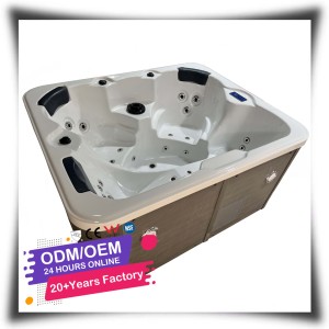 Bain à remous pour 4 personnes à vendre, <span class=keywords><strong>spa</strong></span> extérieur pas cher, jacuzzi sexy, bain à remous Balboa de luxe, baignoire en acrylique avec jets de massage - Product Image 1