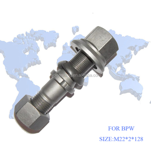 Pernos <span class=keywords><strong>de</strong></span> Rueda OEM 123250-R <span class=keywords><strong>de</strong></span> Alta Calidad al por Mayor, Pernos <span class=keywords><strong>de</strong></span> Cubo con Tuerca <span class=keywords><strong>para</strong></span> Camiones BPW, en Stock, M22*1.5*114 - Product Image 4