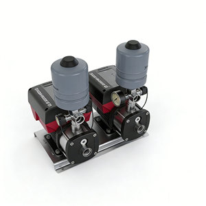 Pompe de surpression centrifuge Grundfos CMBE Twins à fréquence variable 1 CV avec moteur à onduleur pour eau du robinet, raccord à bride - Product Image 2