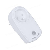 YUHE Télécommande intelligente à écran tactile de haute qualité et durable, prise PC 10A, prise murale française, protection IP27, interrupteur 2 voies, intérieur