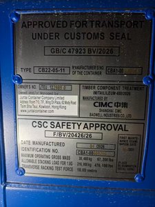 Conteneur maritime standard 20GP neuf, fabriqué en usine, entièrement inspecté, en parfait état pour la logistique internationale - Product Image 5