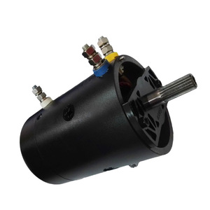Motor de CC de la serie DS-2470 con montaje de brida de 130 mm, con escobillas, 1500 RPM, para cabrestantes de coche - Product Image 3