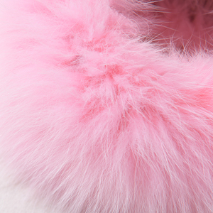 Faixa de Cabelo Quente e Elástica de Pelúcia para Atacado, Acessório de Cabelo Feminino de Inverno Feito à Mão com Pele Genuína de Raposa, Faixas de Cabelo de Pele Personalizadas Fofas e Macias - Product Image 5