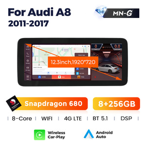 אנדרואיד Mekede 13 מערכת שמע 680 מערכת Snapdragon מכונית-לשחק אנדרואיד אוטומטי gps עבור <span class=keywords><strong>audi</strong></span> <span class=keywords><strong>a8</strong></span> d4 2011-2017 - Product Image 5
