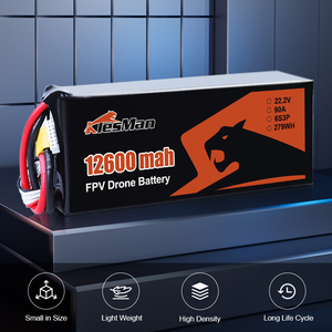 Batterie Molicel 22.2V 6S3P P42A, pack de batteries Inr-21700-P42A, Molicel P42A 12600mah, batterie pour drone UAV - Product Image 5