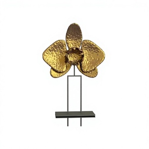 Escultura de Mesa Moderna de Metal con Diseño Abstracto, Decoración para el Hogar, Ecológica y de Alta Calidad - Product Image 1
