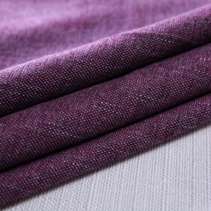 100 poliéster tapicería de sofá de lino de algodón mezcla rollo de <span class=keywords><strong>tela</strong></span> para muebles antiguos - Product Image 1