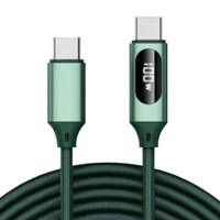 Kabel Data Sinkronisasi USB C Pengisian Cepat Berlapis Nilon dengan Pelindung Anyaman dan Alloy Seng untuk Ponsel, Scanner, dan Kamera