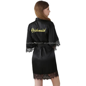 2025 abiti da sposa in raso ricamati personalizzati abiti da bagno da <span class=keywords><strong>donna</strong></span> Set pigiama di seta taglie forti <span class=keywords><strong>abbigliamento</strong></span> da <span class=keywords><strong>donna</strong></span> per feste - Product Image 3