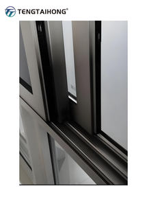 Mới nhất hiện đại sang trọng Úc chứng nhận cửa sổ trượt nhôm tốt nhất cửa sổ trượt khung hợp kim nhôm - Product Image 6