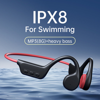 Écouteurs à conduction osseuse X7, écouteurs ouverts pour le sport, la course à pied, écouteurs Bluetooth étanches, casques sans fil à bande de cou pour la natation, auriculares