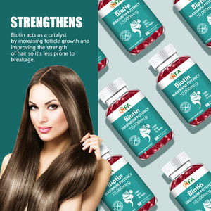 อาหารเสริมสารสกัดไบโอตินออร์แกนิกช่วยให้ผมและผิวหนังดีขึ้นเยลลี่ไบโอติน - Product Image 6