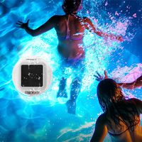Kabelloses Digitales Pool-Thermometer-Empfängerset IP68 Wasserdicht LCD-Display USB-Betrieben Schwimmendes Design ABS-Material 433MHz