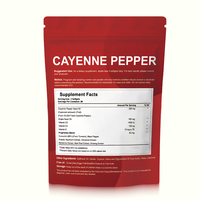 Gélules de piment de Cayenne pour le soutien du métabolisme et la santé immunitaire, 240 unités, directement de l'usine OEM