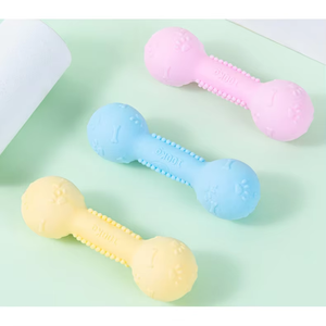 Jouet à mâcher Pawmino en caoutchouc durable pour chiots et petits chiens, 115*37mm, pour l'entraînement en extérieur et la dentition - Product Image 3