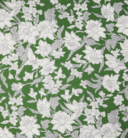 100% pur lin tissu personnalisé grande taille lavable en Machine tissé Technique motif de fleurs pour nappe canapé Applications à la maison