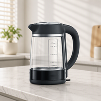 Bouilloire Électrique en Verre à Ébullition Rapide PENMARCH – Prix Usine, Ventes Flash – Idéale pour la Cuisine et la Maison