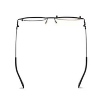 Gafas Ópticas Unisex de Alta Calidad con Diseño Nuevo, Montura Completa de Titanio Ligera, Anti-Luz Azul, Forma Geométrica sin Aro