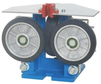 Galet de guidage de cabine d'ascenseur, largeur de rail 10mm/16mm, en métal, design moderne, pièces de rechange pour ascenseur, modèle appartement/hôtel